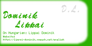 dominik lippai business card